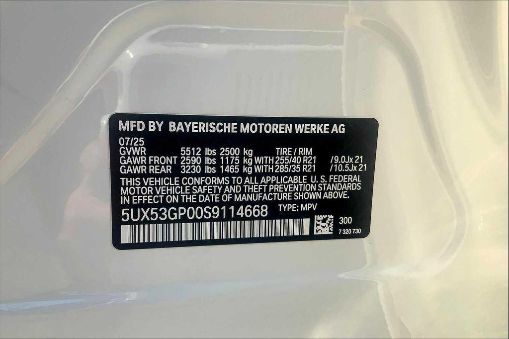 used 2025 BMW X3 car, priced at $62,385