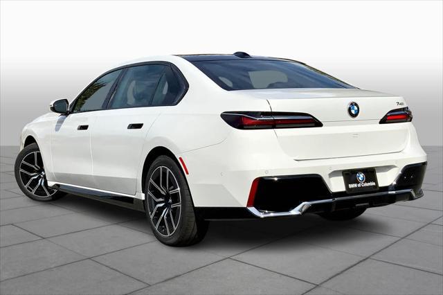 new 2025 BMW 740 car, priced at $104,365