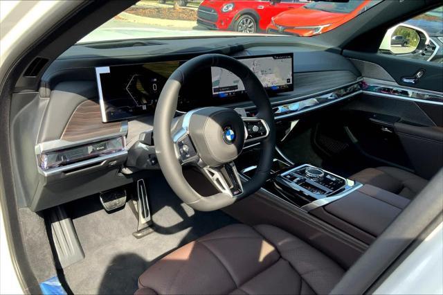 new 2025 BMW 740 car, priced at $104,365