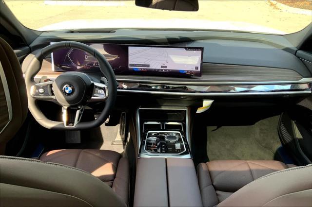 new 2025 BMW 740 car, priced at $104,365