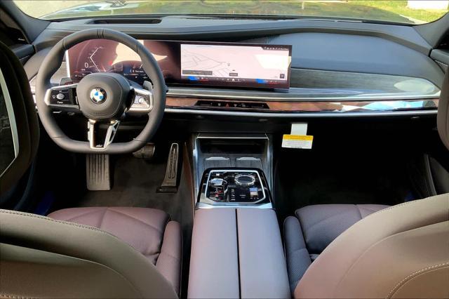 new 2025 BMW 740 car, priced at $108,695