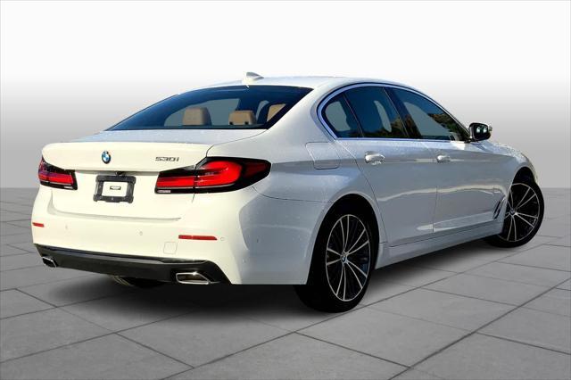 used 2022 BMW 530 car, priced at $37,598