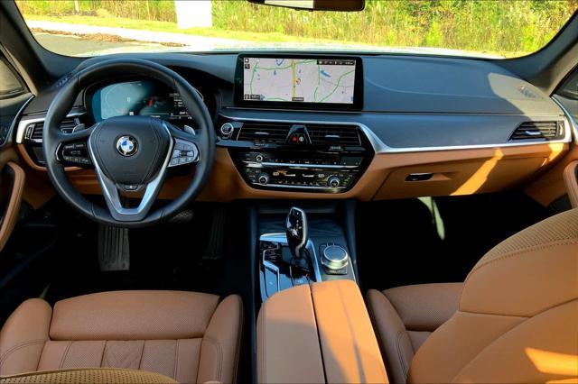 used 2022 BMW 530 car, priced at $37,598