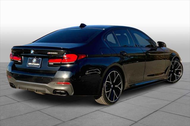 used 2022 BMW M550 car, priced at $54,998