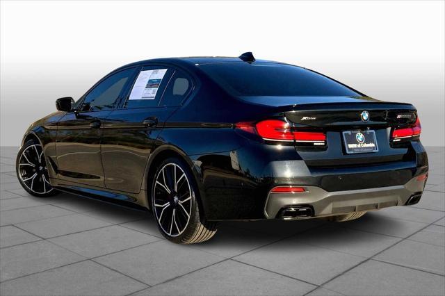 used 2022 BMW M550 car, priced at $54,998