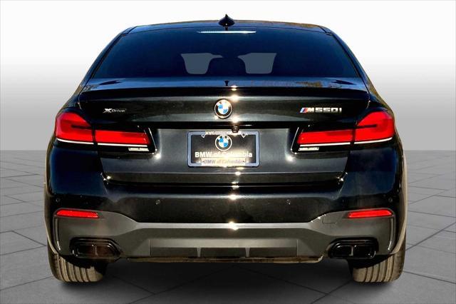 used 2022 BMW M550 car, priced at $54,998