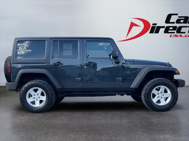 used 2016 Jeep Wrangler Unlimited car, priced at $21,206