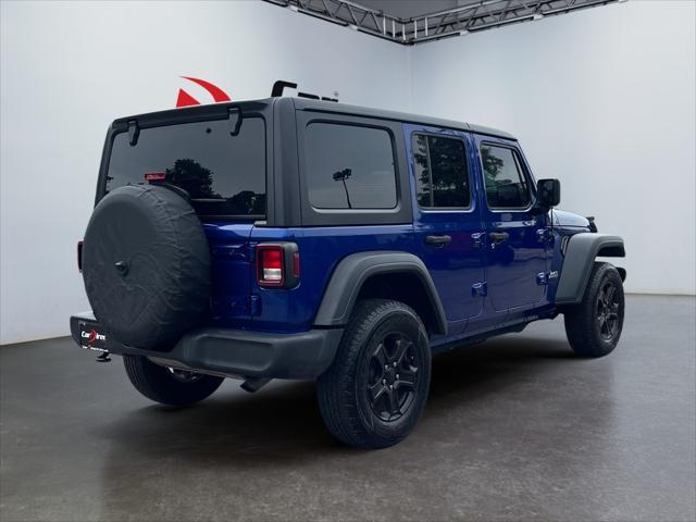 used 2018 Jeep Wrangler Unlimited car, priced at $26,583