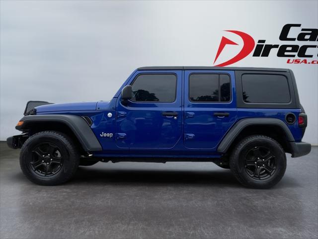 used 2018 Jeep Wrangler Unlimited car, priced at $26,583