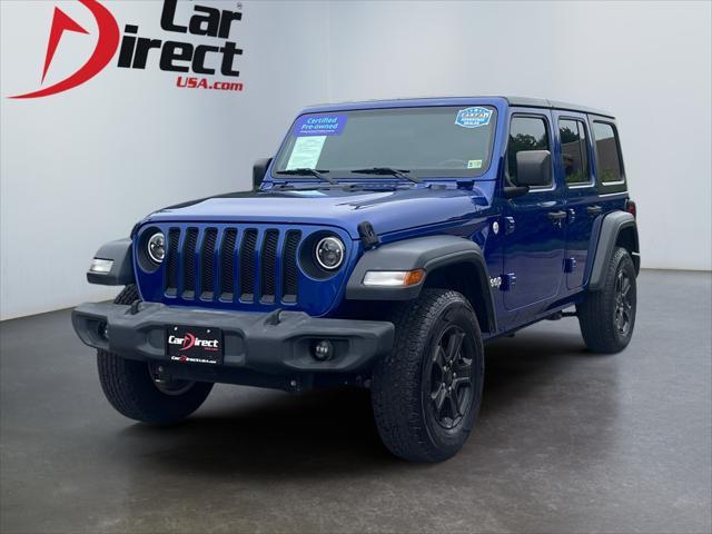 used 2018 Jeep Wrangler Unlimited car, priced at $26,583