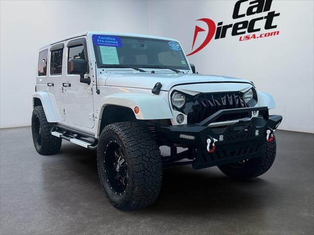 used 2018 Jeep Wrangler JK Unlimited car, priced at $34,245