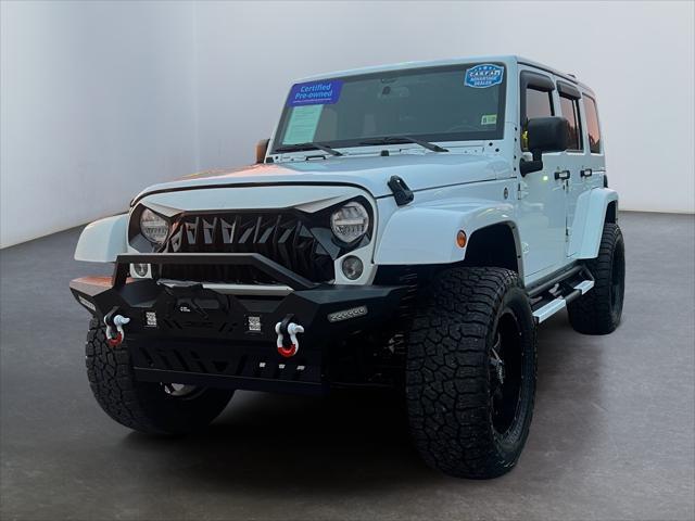 used 2018 Jeep Wrangler JK Unlimited car, priced at $34,245