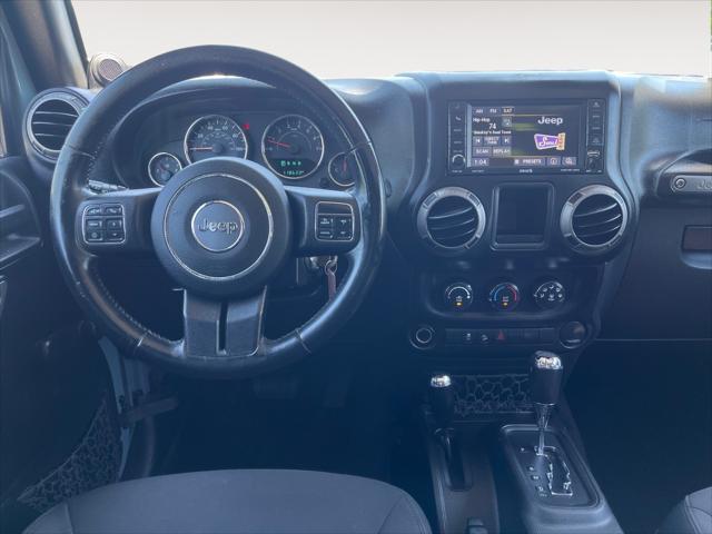 used 2014 Jeep Wrangler Unlimited car, priced at $17,399