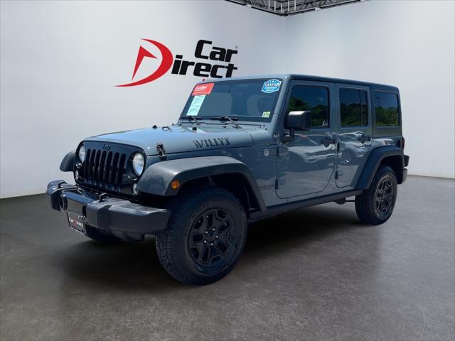 used 2014 Jeep Wrangler Unlimited car, priced at $17,399