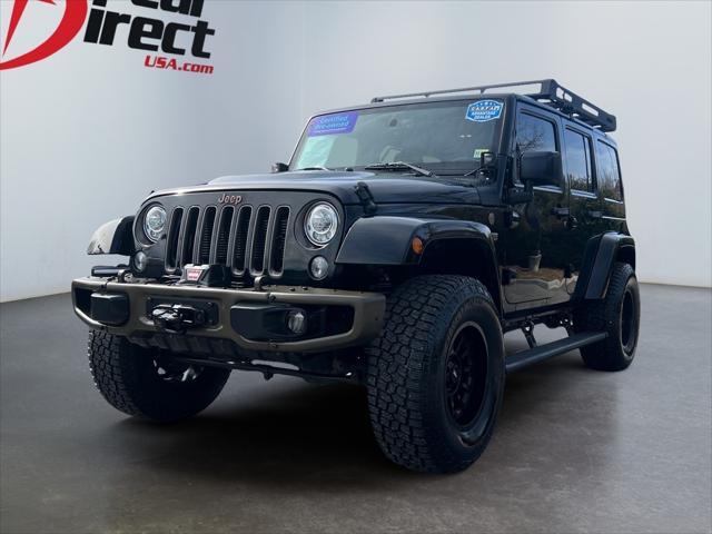 used 2017 Jeep Wrangler Unlimited car, priced at $26,777