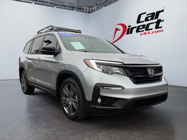 used 2022 Honda Pilot car, priced at $29,995