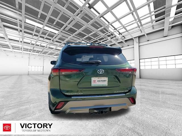 new 2025 Toyota Highlander car, priced at $55,375