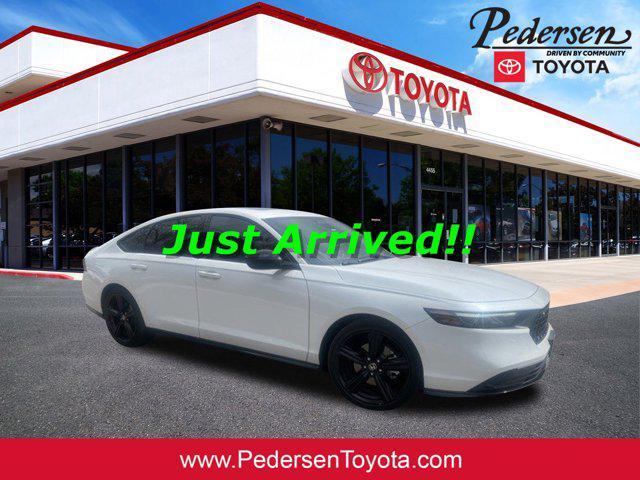 used 2024 Honda Accord Hybrid car, priced at $30,400