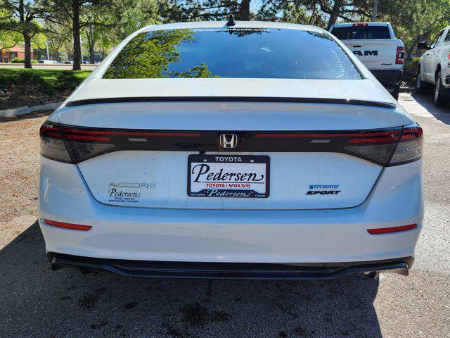 used 2024 Honda Accord Hybrid car, priced at $30,300