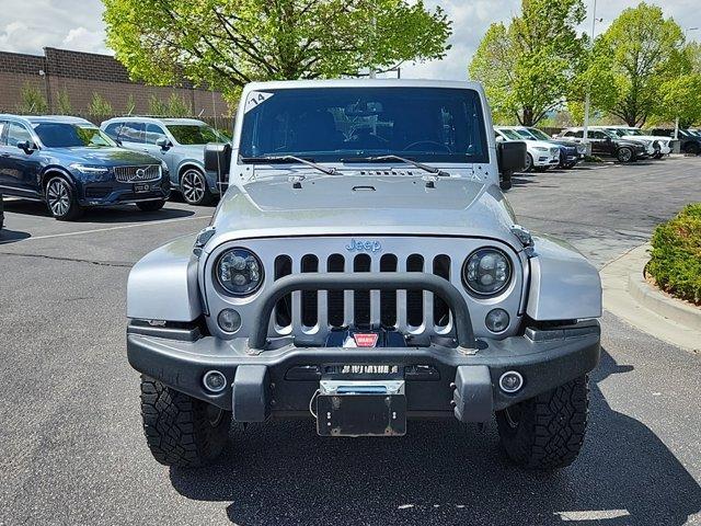 used 2014 Jeep Wrangler Unlimited car, priced at $16,690