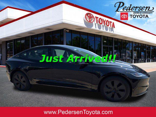 used 2025 Tesla Model 3 car, priced at $38,300
