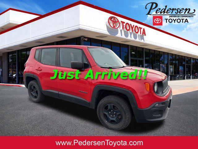used 2018 Jeep Renegade car, priced at $12,800