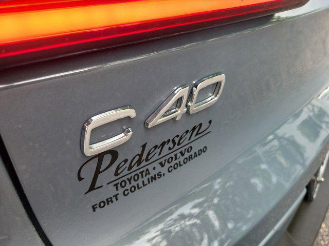 used 2023 Volvo C40 Recharge Pure Electric car, priced at $37,300