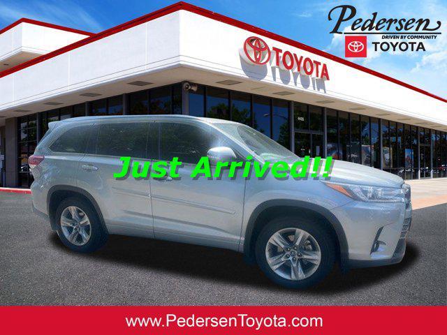 used 2019 Toyota Highlander car, priced at $35,300