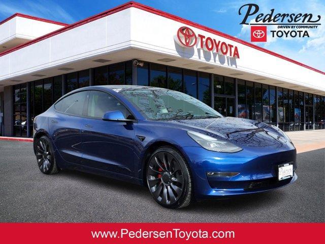 used 2021 Tesla Model 3 car, priced at $29,690