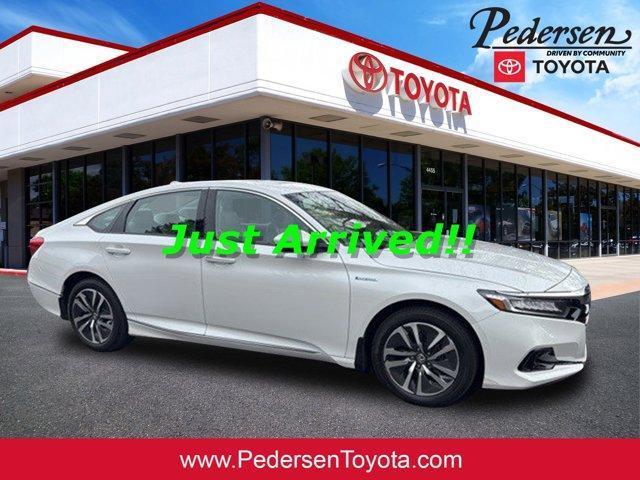 used 2021 Honda Accord Hybrid car, priced at $27,390