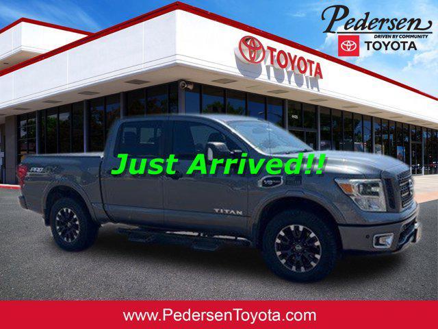 used 2017 Nissan Titan car, priced at $21,300