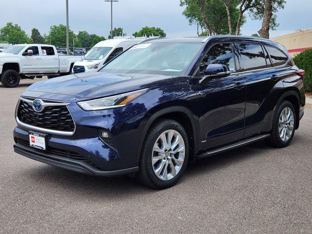 used 2023 Toyota Highlander Hybrid car, priced at $39,300