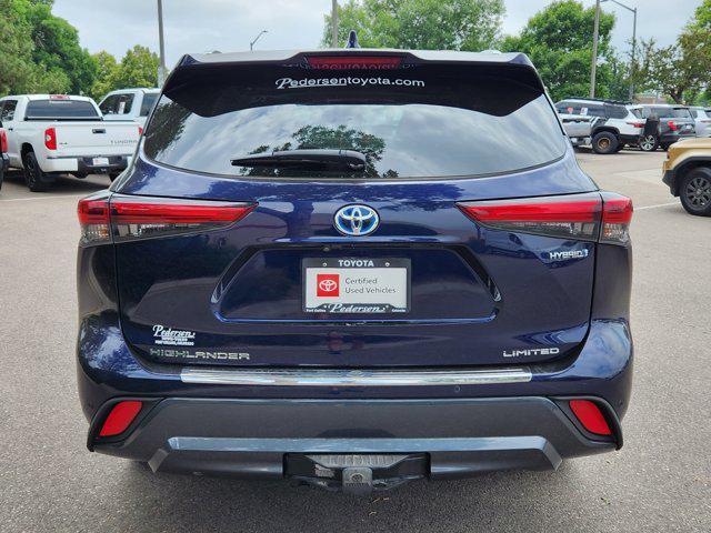 used 2023 Toyota Highlander Hybrid car, priced at $39,300