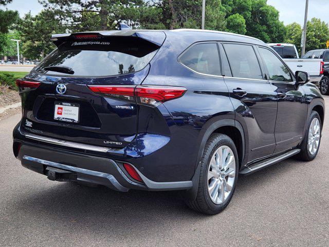 used 2023 Toyota Highlander Hybrid car, priced at $39,300