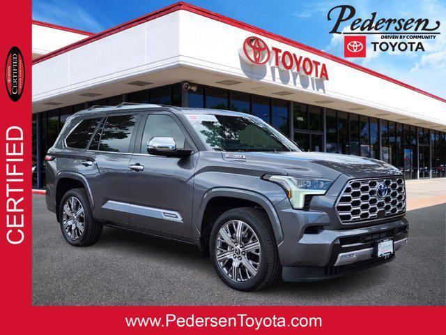 used 2024 Toyota Sequoia car, priced at $78,300