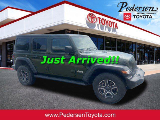 used 2020 Jeep Wrangler Unlimited car, priced at $27,300