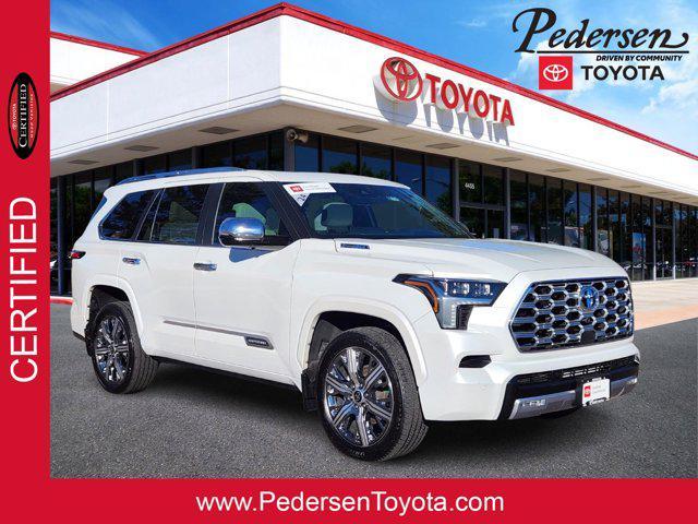 used 2024 Toyota Sequoia car, priced at $74,300