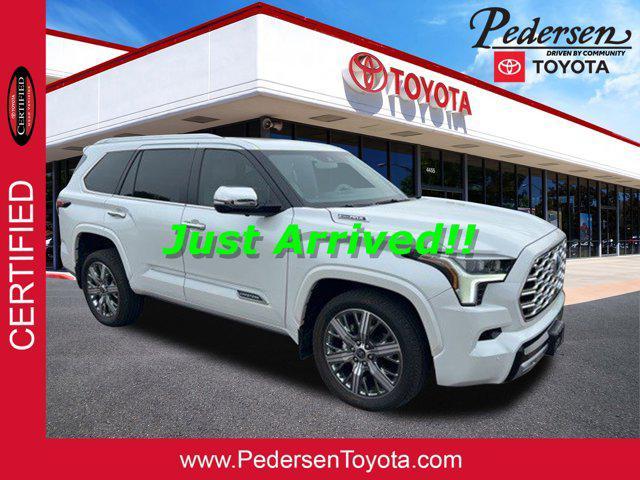 used 2024 Toyota Sequoia car, priced at $74,300