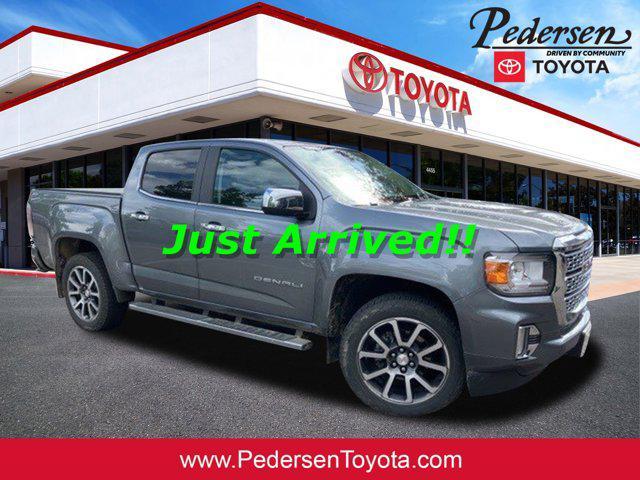 used 2022 GMC Canyon car, priced at $35,000