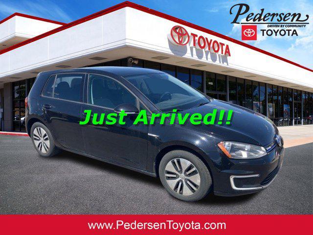 used 2016 Volkswagen e-Golf car, priced at $10,300