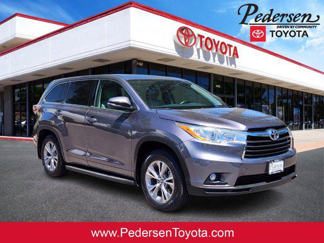 used 2016 Toyota Highlander car, priced at $17,800