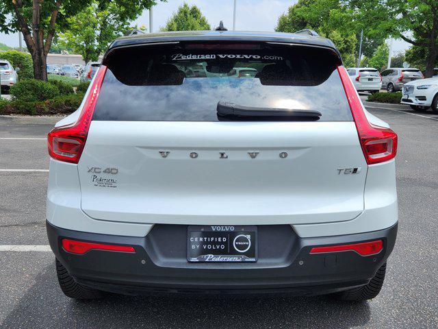 used 2022 Volvo XC40 car, priced at $30,300