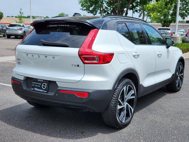 used 2022 Volvo XC40 car, priced at $30,300