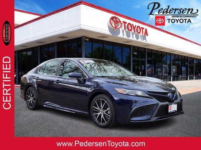 used 2022 Toyota Camry car, priced at $21,200