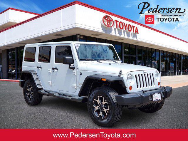 used 2012 Jeep Wrangler Unlimited car, priced at $15,300