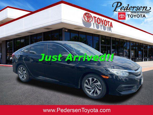 used 2018 Honda Civic car, priced at $19,300
