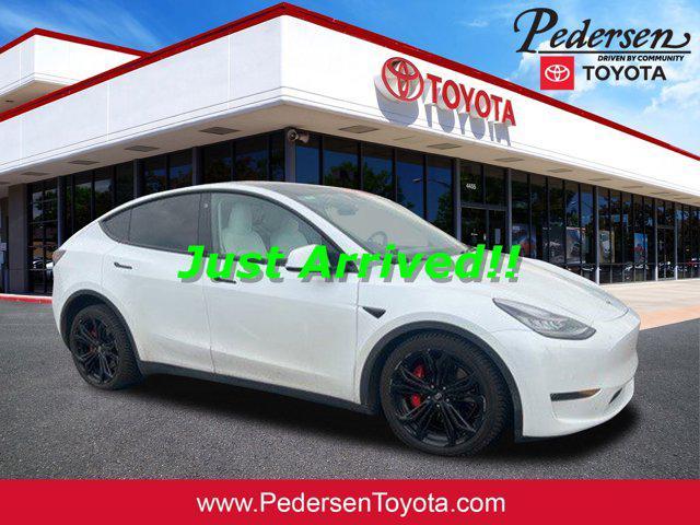 used 2021 Tesla Model Y car, priced at $29,300