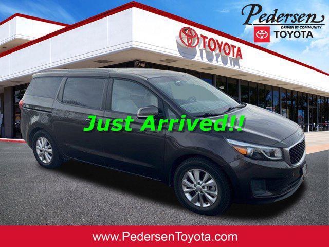 used 2015 Kia Sedona car, priced at $10,900