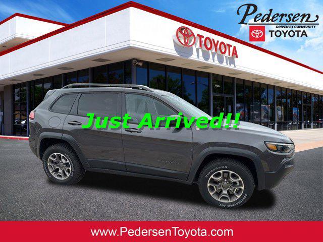 used 2021 Jeep Cherokee car, priced at $25,000