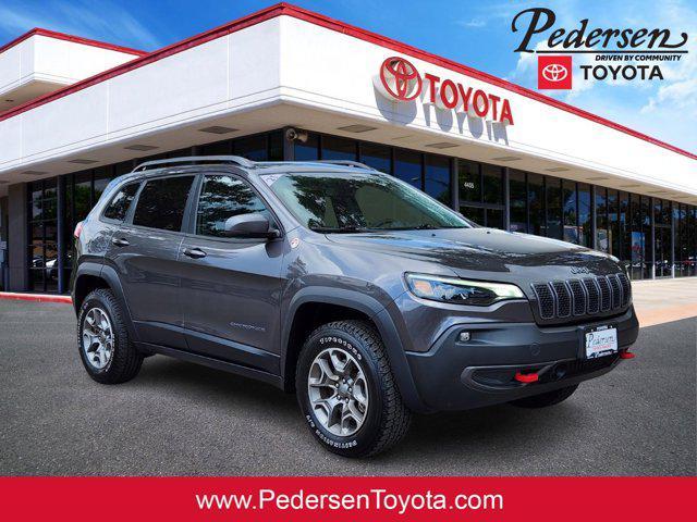 used 2021 Jeep Cherokee car, priced at $24,800
